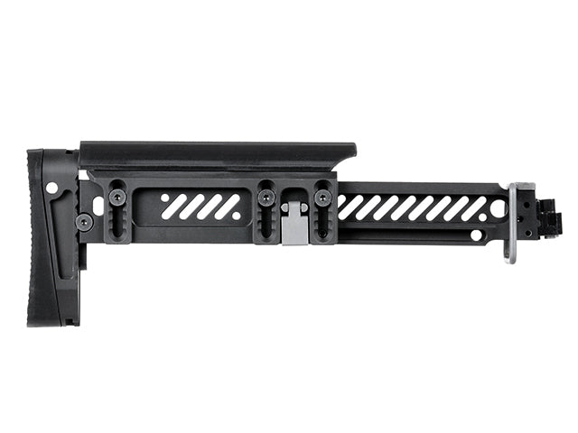 AK russisk side foldbar buttstock - Sort