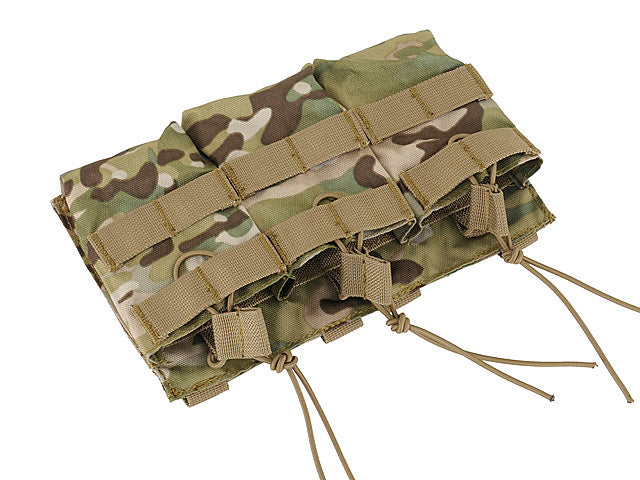 Triple Open Top 7.62 Mag Pouch - Multicamo
