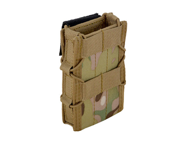 Belt-Mounted Versatile rifle magazine pouch - Multicamo