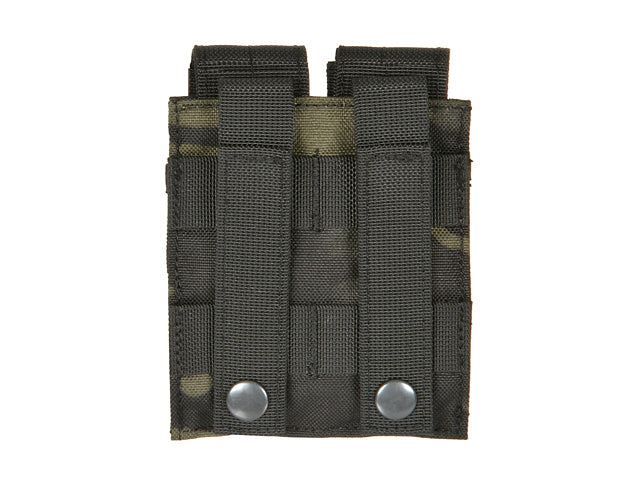Double pouch for pistol magazines - Multicamo Black