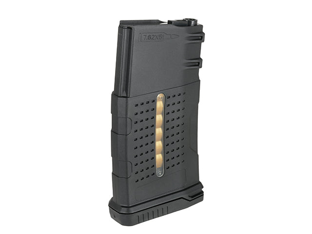 220rd Enhanced Grip Polymer Magazine for AR-10/SR25 - Black