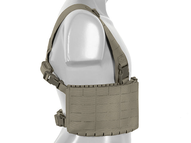 Chest Rig with Two Pouches for 6 AR / AK Magazines, Laser Cut