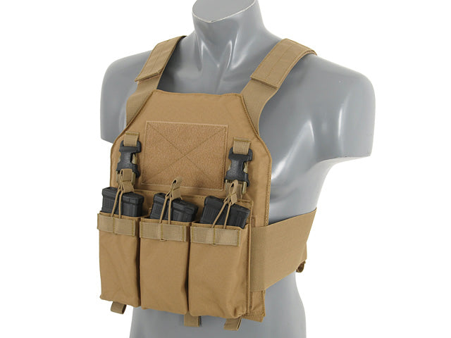 Buckle Up Triple 5.56 Pouch Panel - Black
