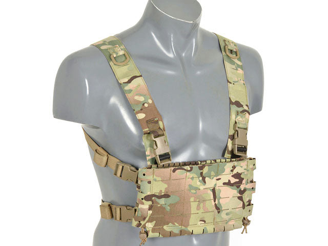 Chest Rig COMPACT MOLLE Laser Cut - Multicamo