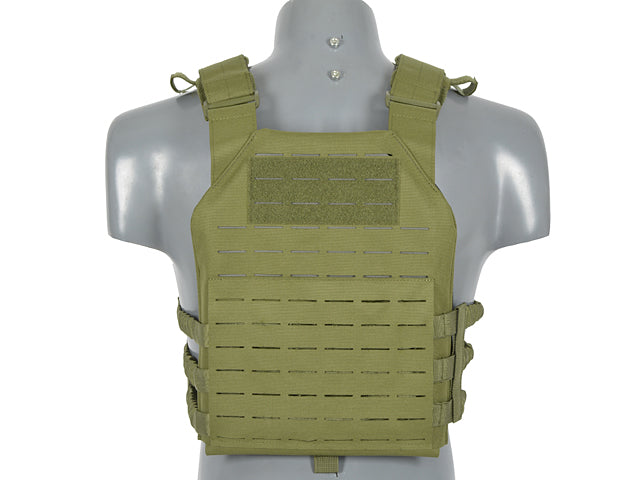 Laser-Cut “Buckle Up" Assault Plate Carrier with AR15/AK Magazine Pouch