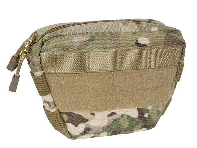 Drop Down Under Zip Pouch for Plate Carrier - Multicamo