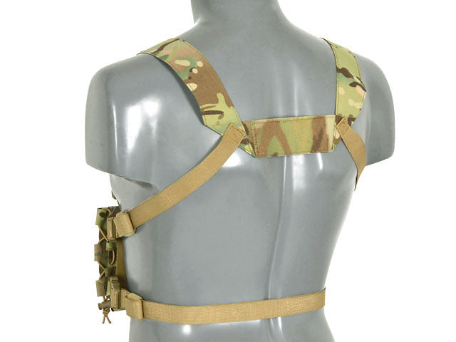 Chest Rig COMPACT MOLLE Laser Cut - Multicamo