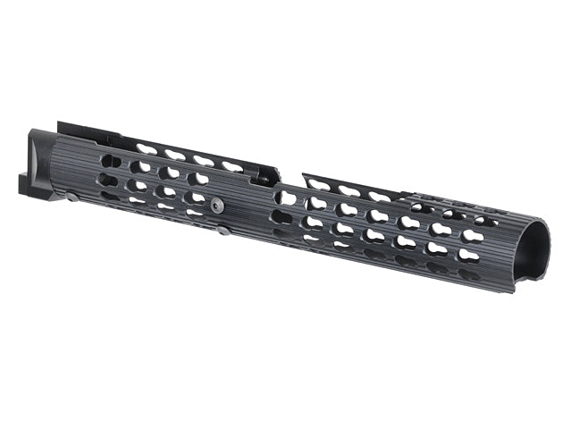 AK long tubular forskæfte - Sort