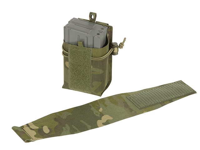 DMR 417 / 2x SR25 Magazine Pouch, Laser Cut - Multicamo Tropic