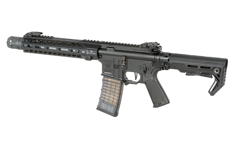 Strike Industries 10" Raider SBR CGS Lightning Serie GBBR Karabin Replica - Sort