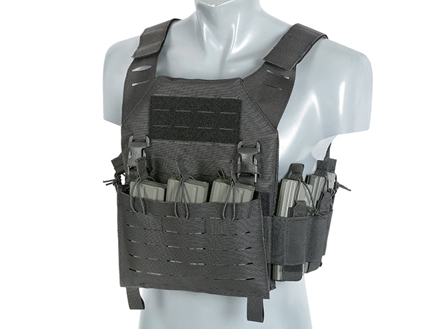 Laser-Cut “Buckle Up" Recon Plate Carrier with AR15/AK Magazine Pouch
