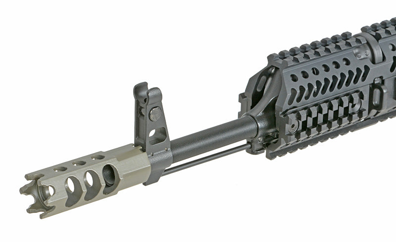 CM.113 AKM Taktisk Riffel Replica med Eshooter ETU, GEN-2