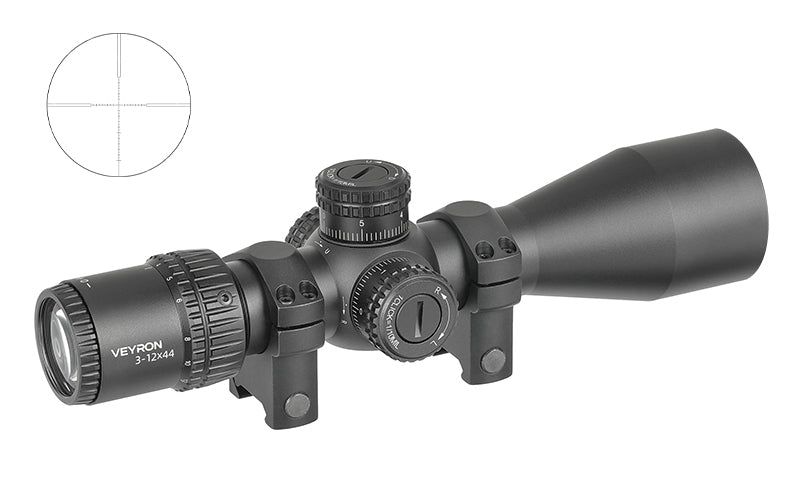 Veyron 3-12x44 SFP Compact Riffel Kikkertsigte
