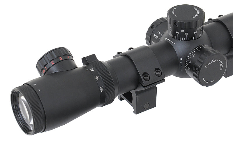 Scope M3 3.5-10x50 with lighted cross Military version