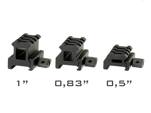 1 INCH MINI RISER BLOCK MOUNT
