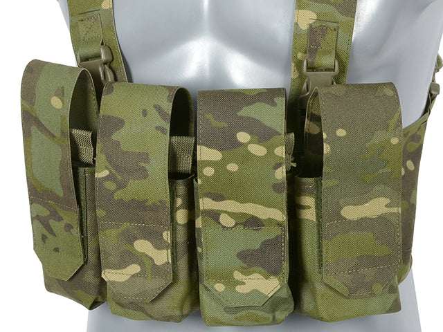 Chest Rig Laser-Cut with AR/AK Pouches - MT
