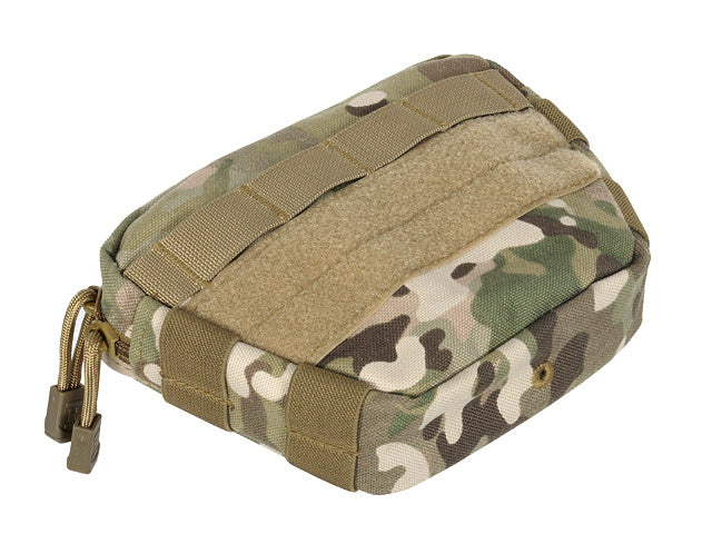Drop Down Under Zip Pouch for Plate Carrier - Multicamo