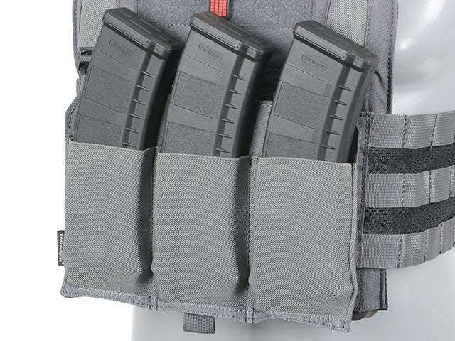 Detachable Elastic Trippel magasinlomme - Coyote Brun