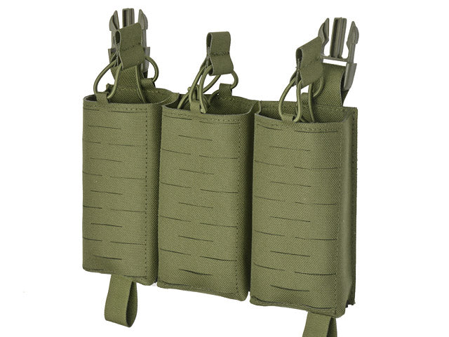 Panel Buckle Up Laser-Cut for 3 AR15/AK Magazines