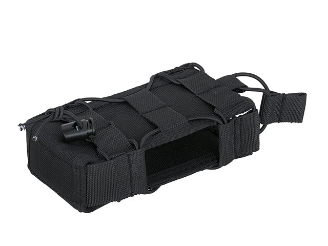 Open-Top Radio Pouch - Black
