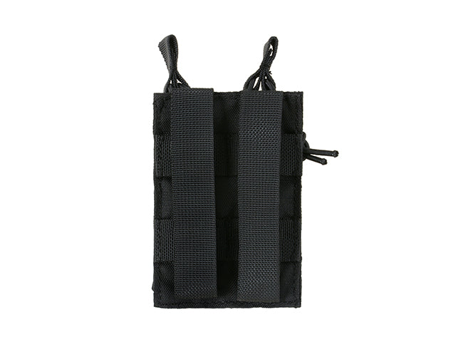 Open top double pistol mag pouch