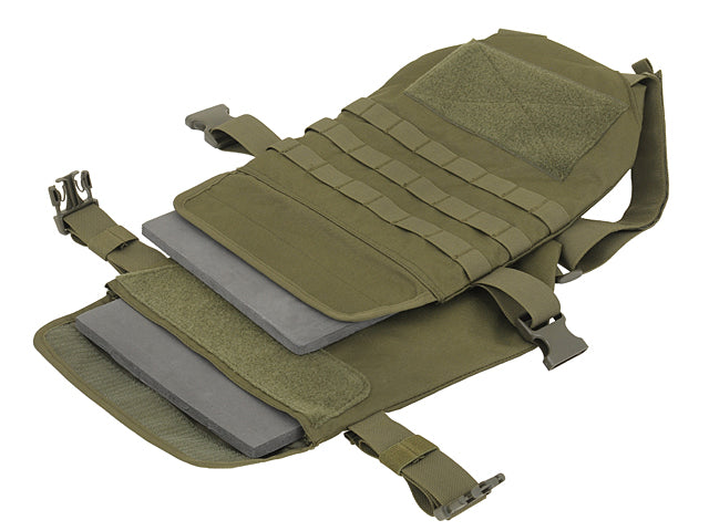 Simple Plate Carrier with Dummy Soft Armor Inserts - MB