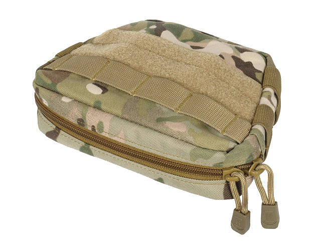 Drop Down Under Zip Pouch for Plate Carrier - Multicamo