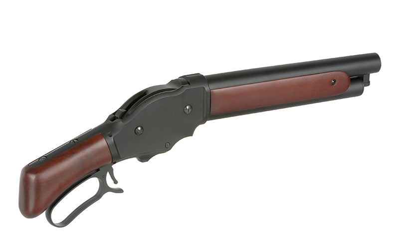 M1887 Short Lever Action Shotgun Replica - ægte træ