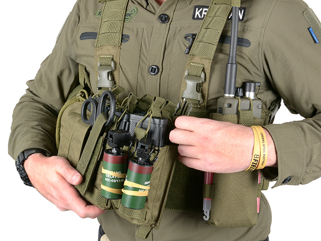 Buckle Up Modular Chest Rig - Black