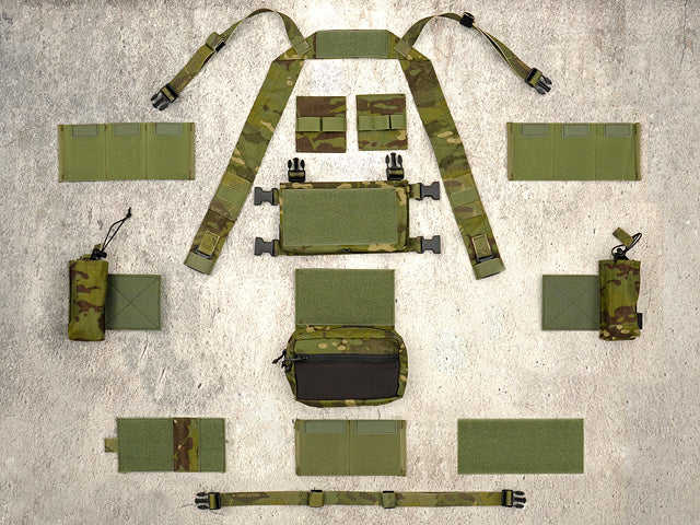 Micro MK3 Chest Rig - Wolf Grå