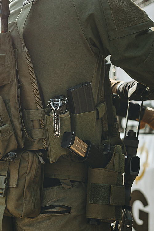 Elastic Double M4/M16 Magazine Pouch