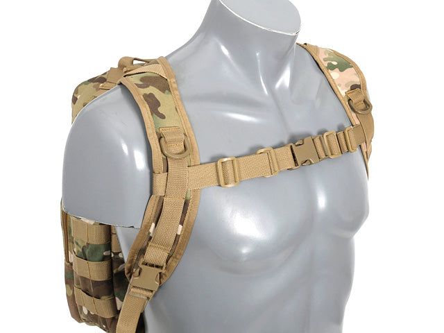 Multi-Purpose Backpack V3 Chest Rig / Plate Carrier MOLLE - Multicamo