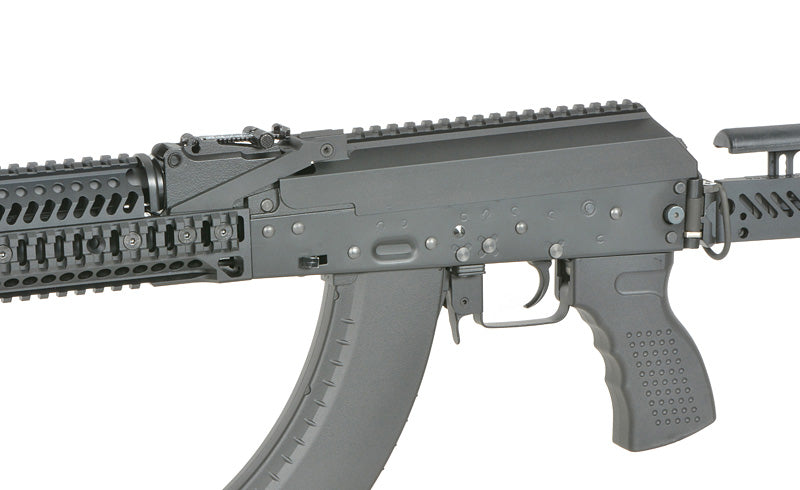CM.113 AKM Taktisk Riffel Replica med Eshooter ETU, GEN-2