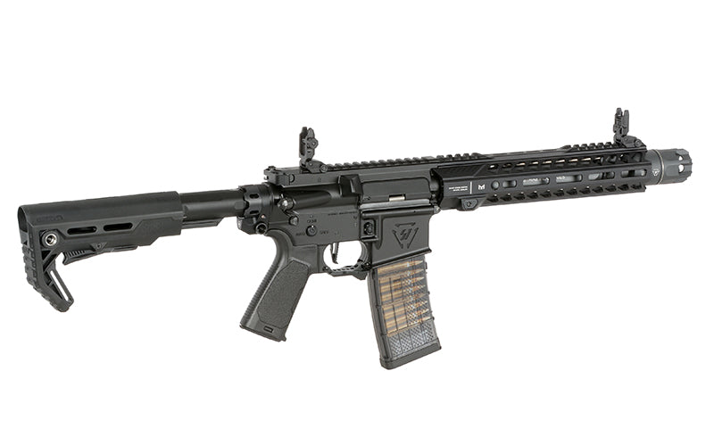 Strike Industries 10" Raider SBR CGS Lightning Serie GBBR Karabin Replica - Sort