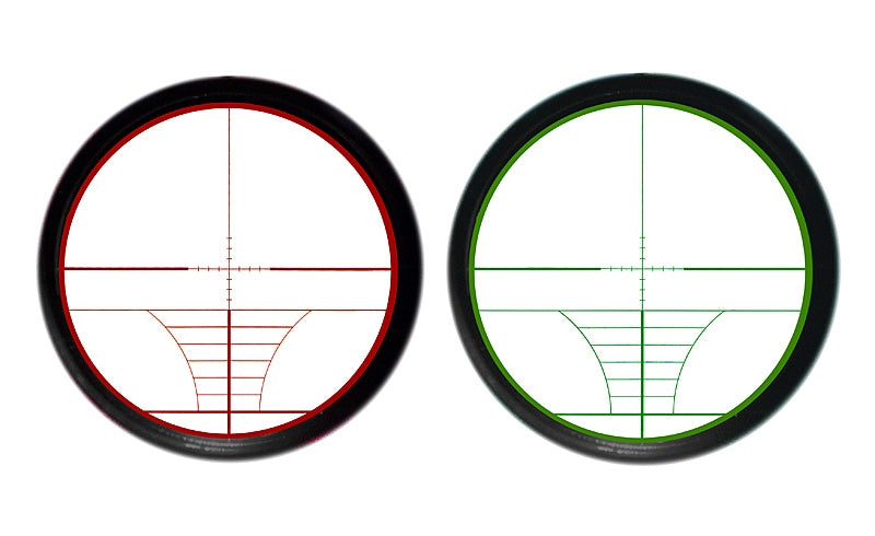 Scope 3-9x32E with high mounting rings
