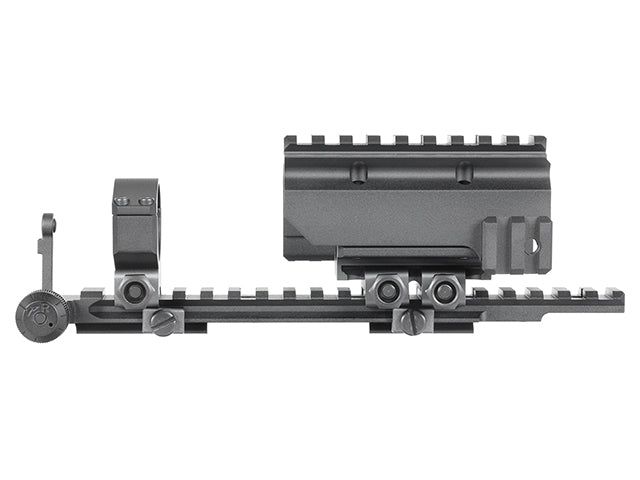 Replica Style NADS Montage 30mm Kikkertsigte Ring Assembly (7.62 Version) - Sort
