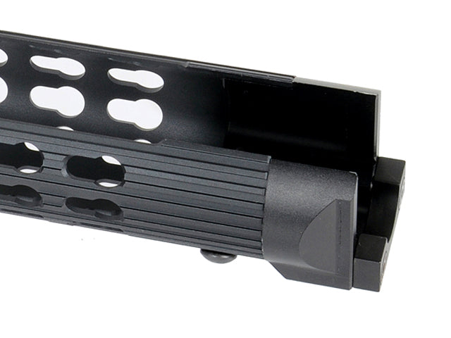 AK long tubular forskæfte - Sort