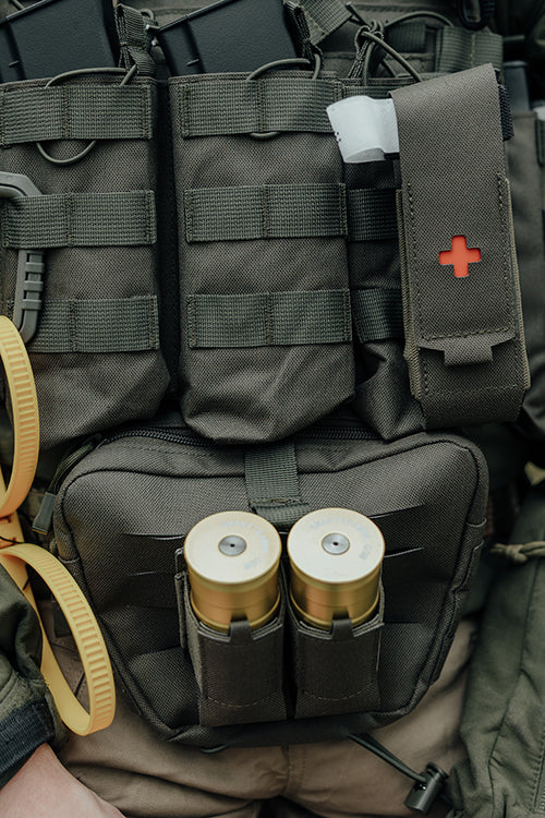 Double 40mm grenade pouch LASER CUT
