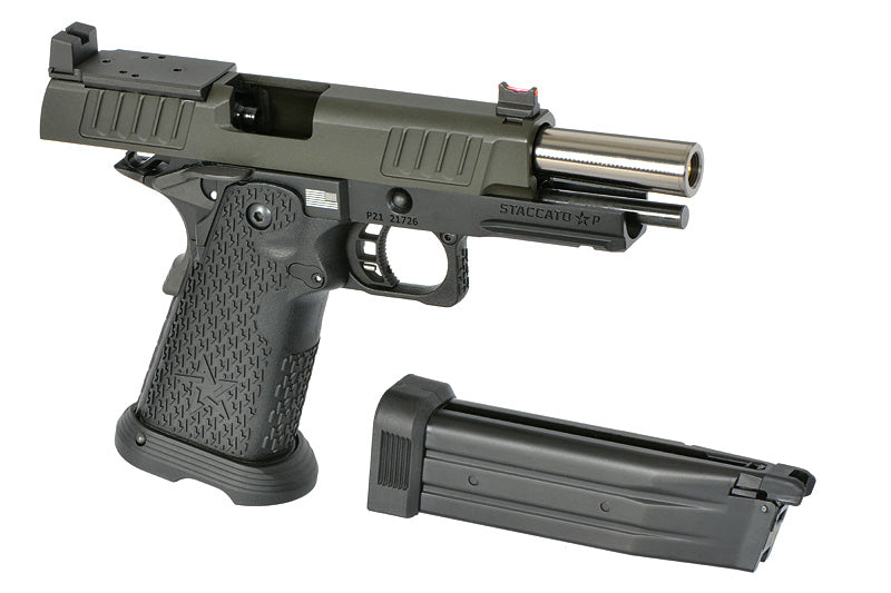 Licenseret STACCATO 2011 P pistol replica - Sort
