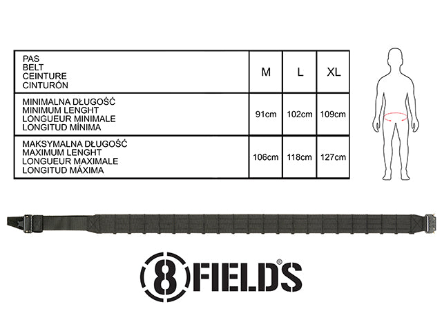 Laser-Cut Tactical Belt - XL