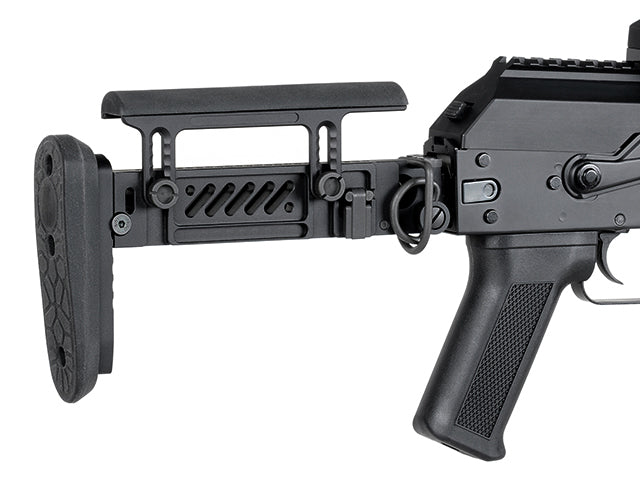 AK russisk side foldbar buttstock (Gen 2) - Sort