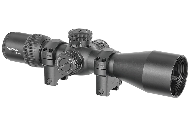 Veyron 3-12x44IR SFP Compact Riffel Kikkertsigte
