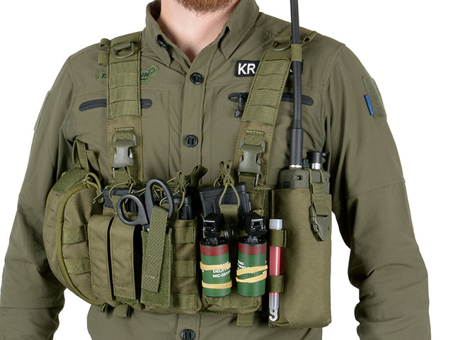 Buckle Up Modular Chest Rig - Black