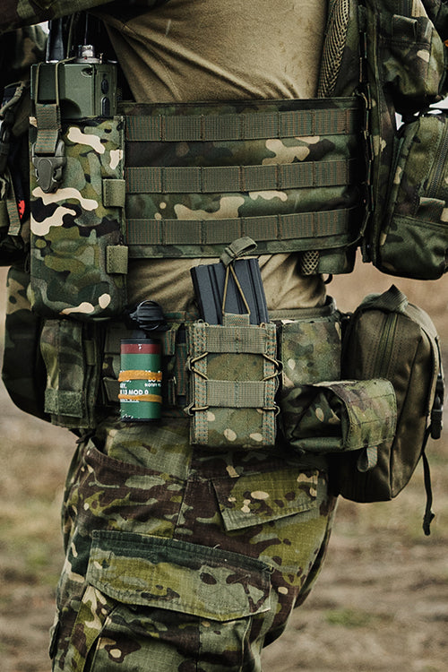 MOLLE Single Rifle Mag Speed Pouch - MT