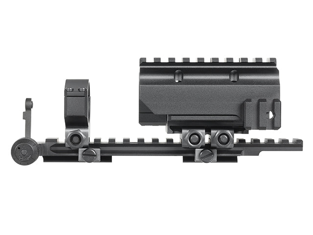 Replica Style NADS Montage 30mm Kikkertsigte Ring Assembly (5.56 Version) - Sort