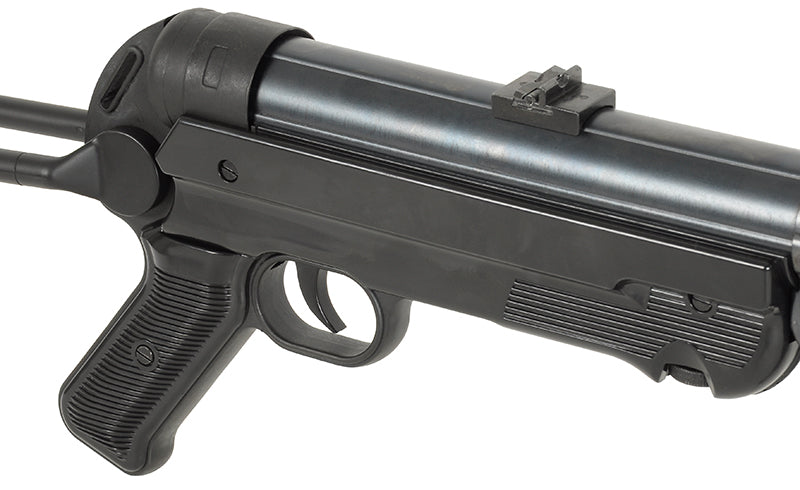 MP40 helmetal AEG maskinpistol Replica - Black/Oxidized