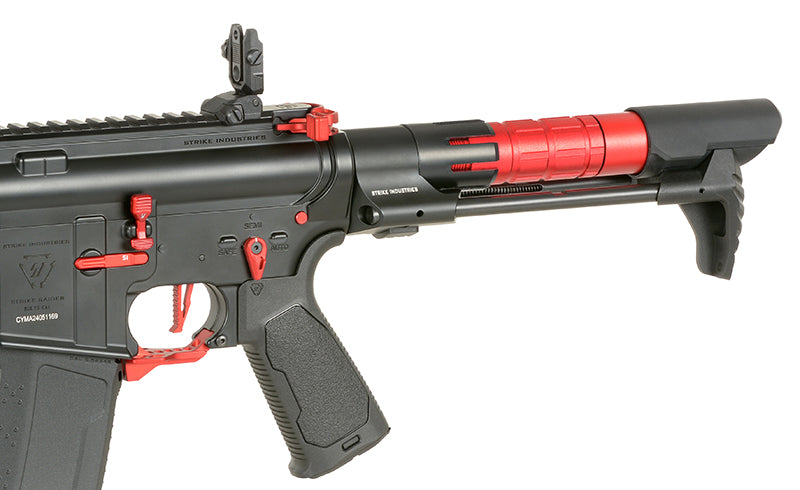 Strike industries 4" Raiders Competition PDW, GEN-2 - Rød