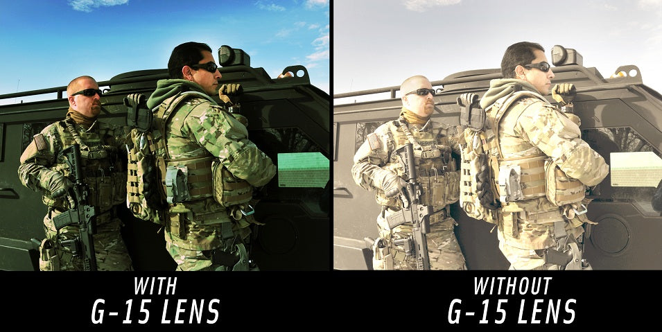 Ballistisk Eyewear Dragon Fire - anti-dug G-15