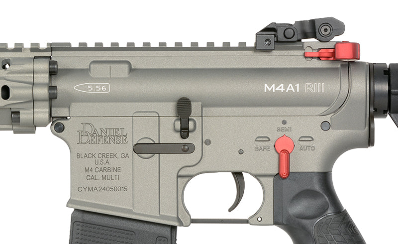 Daniel Defense M4A1 RIII 14.5" Replica Eshooter ETU, GEN-2 - Grå