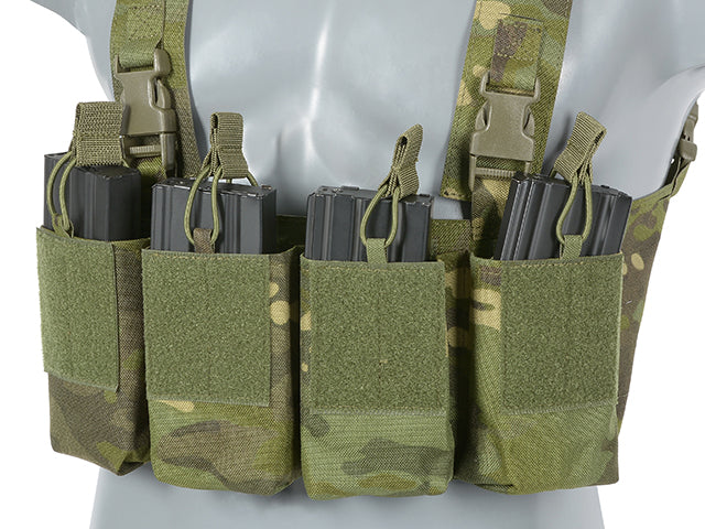 Chest Rig Laser-Cut with AR/AK Pouches - MT